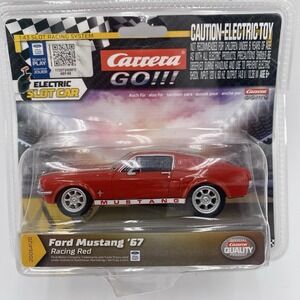 Carrera GO!!! 64120 1967 Ford Mustang Race Red 1/43 Slot Car